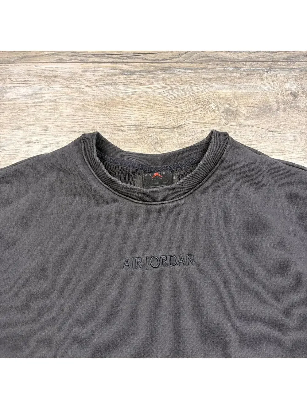 : Jordan X Drake “Air Jordan” center logo crewneck, good fade and color